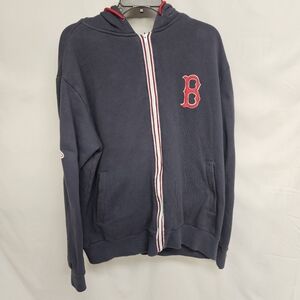 Boston Red Sox Wright & Ditson MLB Pullover Distressed Hoodie Men’s XLARGE